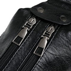 Vintage PU Leather Messenger Bag for Women Soft Hobo Crossbody Shoulder Bag
