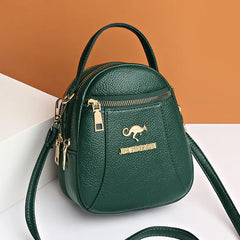 Women Mini Shoulder Messenger Bag Soft PU Leather Crossbody Bags