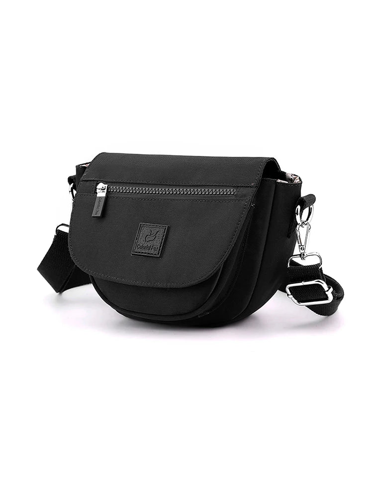 Women's Multi-Pocket Messenger Bag Nylon Shoulder Bag Crossbody