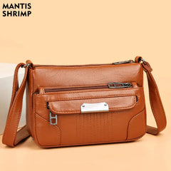 Women Shoulder Bag Large Capacity Crossbody Middle-aged Mother Bag