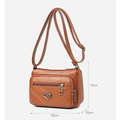 Women Shoulder Bag Large Capacity Crossbody Middle-aged Mother Bag