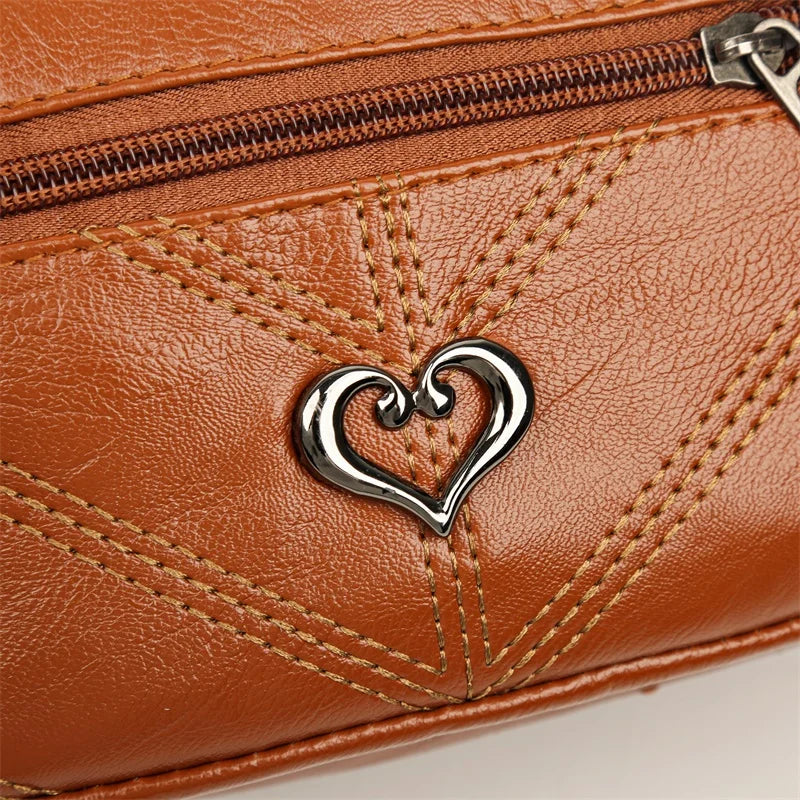 Women Shoulder Bag Large Capacity Crossbody Middle-aged Mother Bag