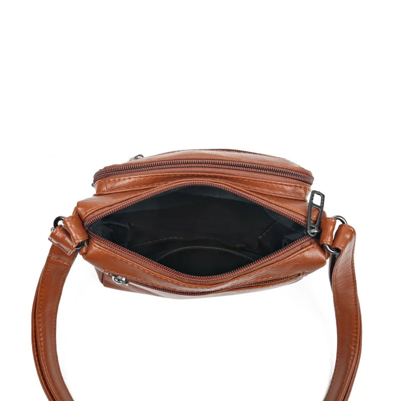 Women Shoulder Bag Large Capacity Crossbody Middle-aged Mother Bag
