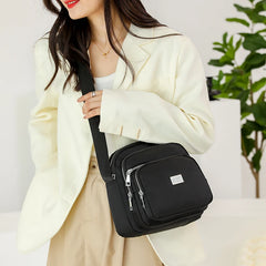 Women Shoulder Bag Square Pack Nylon Messenger Crossbody Daily Bags
