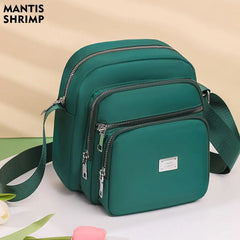 Women Shoulder Bag Square Pack Nylon Messenger Crossbody Daily Bags