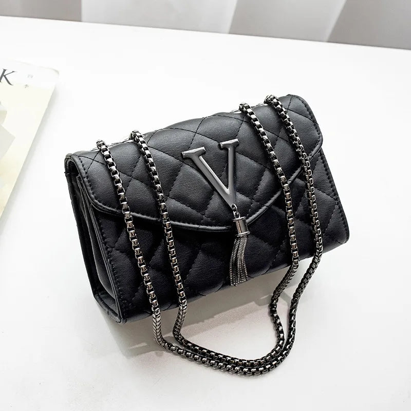 Women Bag Chain Square Shoulder Crossbody Mobile Phone Lady Side Purse