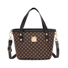 Women Bag Circle Flower Mini Bucket Handbag Small Messenger Shoulder Purse