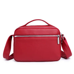 Women Crossbody Bag Messenger Handbag PU Leather Shoulder Pack