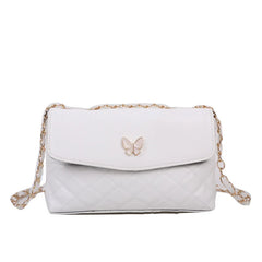 Women Crossbody Bag Soft Leather Messenger Chain Shoulder Satchel Purse