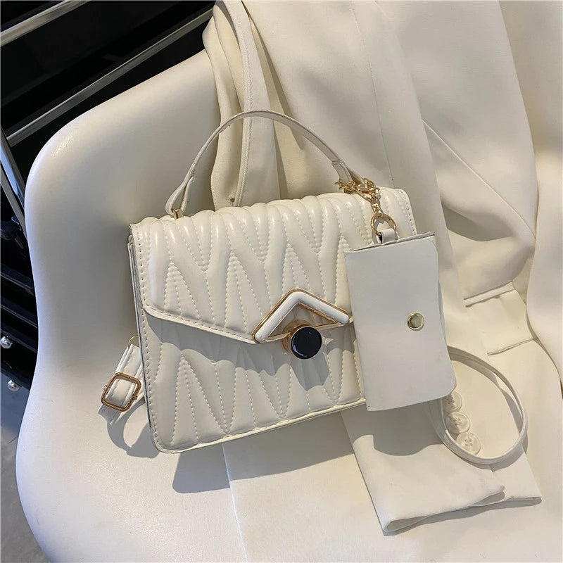 Women Crossbody Bag Square Handbag Casual Small Messenger Shoulder Bag