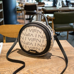 Women Mini Round Crossbody Bag Small Side Purse