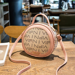Women Mini Round Crossbody Bag Small Side Purse