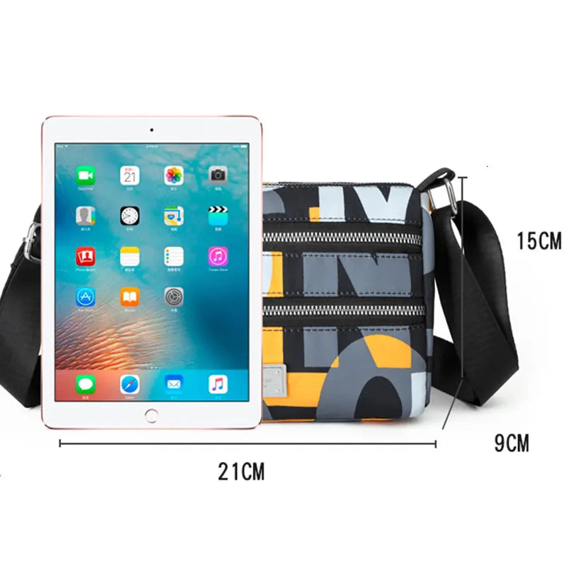 Women Messenger Bag Lady Multipocket Shoulder Casual Crossbody Daily Bags