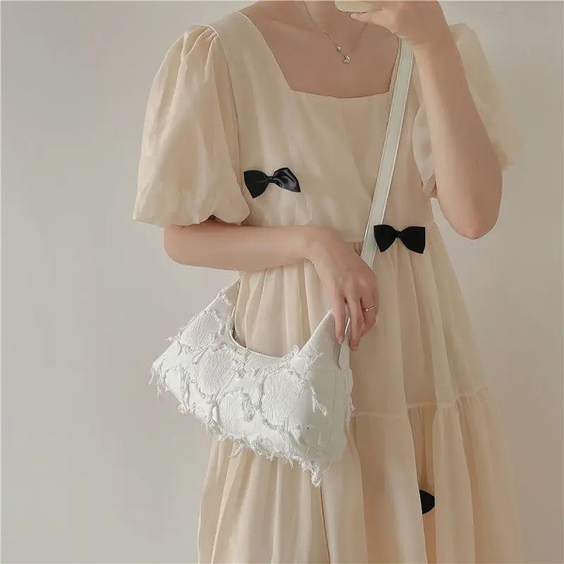 Vintage Canvas Bucket Shoulder Bag Crossbody Euro Style