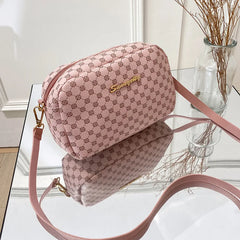 Women Shoulder Bag Small Square Casual PU Leather Cross Body Handbag