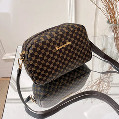 Women Shoulder Bag Small Square Casual PU Leather Cross Body Handbag