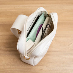 Women Small Square Bag PU Leather Cross Body Handbag