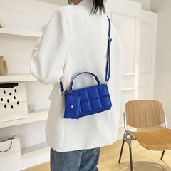 Women Bag Lady Shoulder Messenger Solid Small Square Crossbody Bags