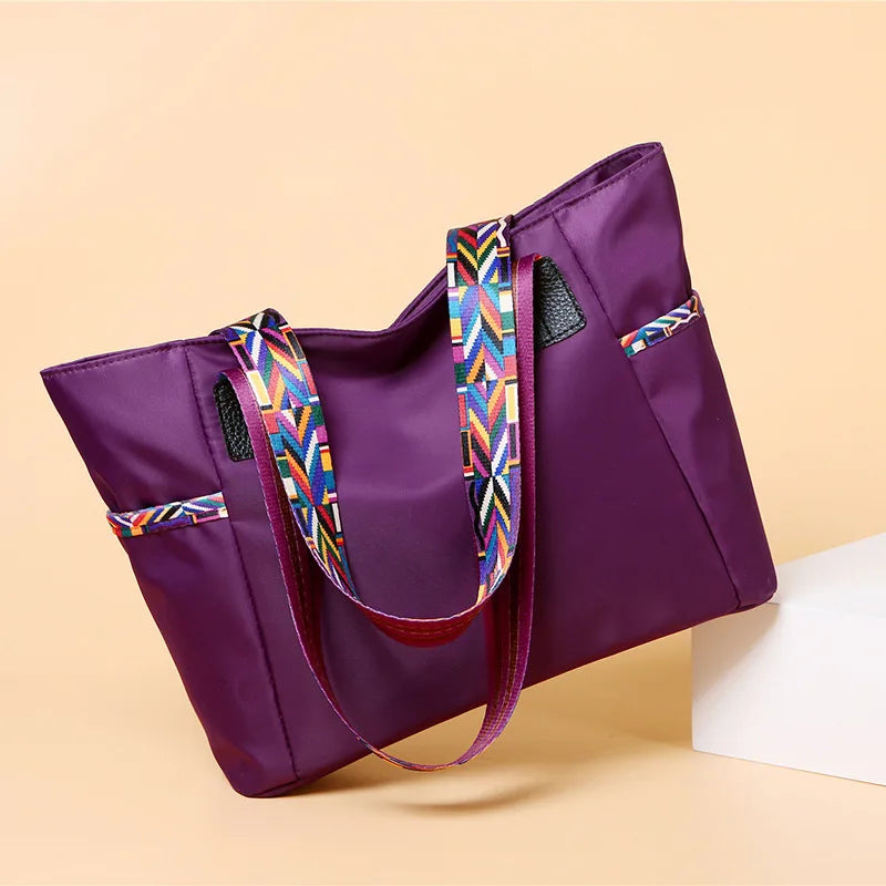 Women Nylon Tote Bag Large Capacity Wild Japan Shoulder Handbag