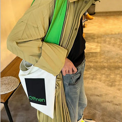 Women Nylon Tote Bag Casual Shoulder Handbag High-Capacity Shopping Bag