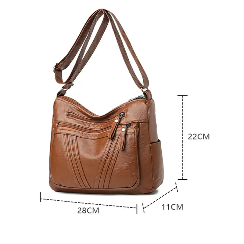 Women Bag Shoulder Messenger Bag Large Capacity Mother Bag Lady Gift Handbag