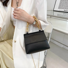 Women Bag Golden Chain Shoulder Diagonal Messenger Crossbody Bag