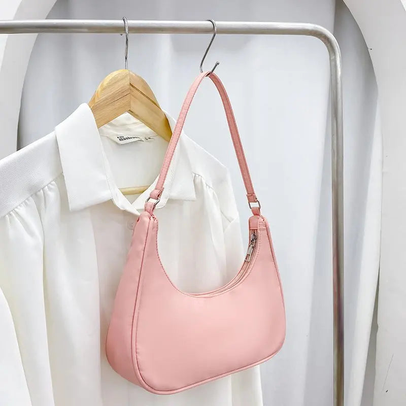Nylon Shoulder Purse Small Handbags Summer Hobos Clutch Women Bag