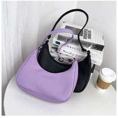 Nylon Shoulder Purse Small Handbags Summer Hobos Clutch Women Bag