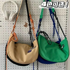 Nylon Hobo Shoulder Bag Soft Casual Handbag Crossbody Girls Bag