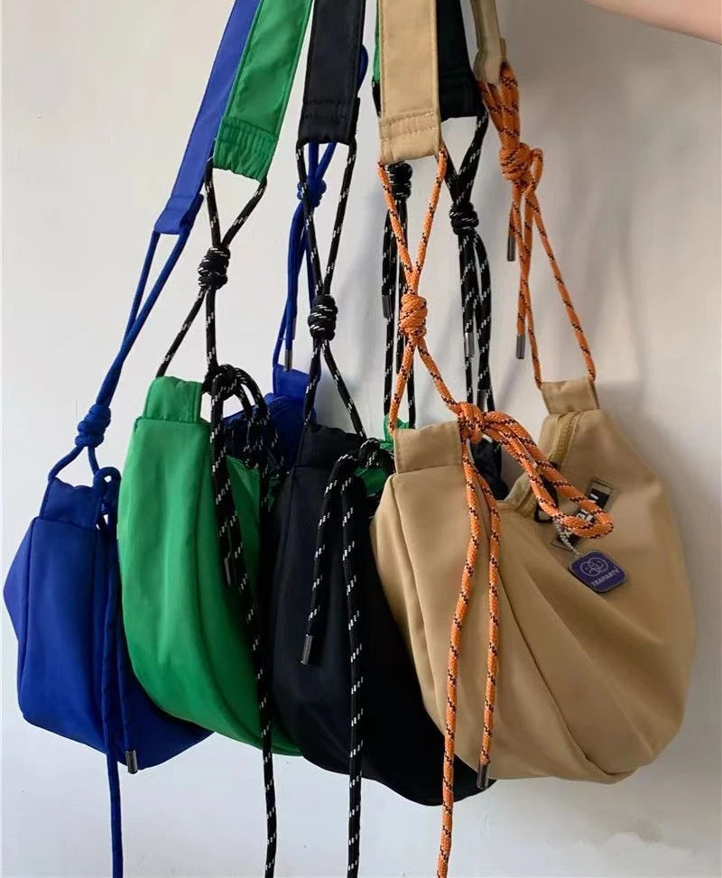 Nylon Hobo Shoulder Bag Soft Casual Handbag Crossbody Girls Bag