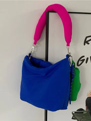 Women Nylon Shoulder Bag Crossbody Handbag Soft Zipper All-match