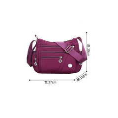 Women Nylon Waterproof Messenger Bag Crossbody Shoulder Handbag