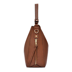 Oil Wax Leather Handbags Large Capacity Shoulder Bags Vintage Tote Women Bags