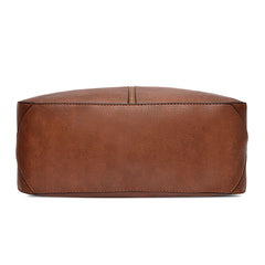 Oil Wax Leather Handbags Large Capacity Shoulder Bags Vintage Tote Women Bags