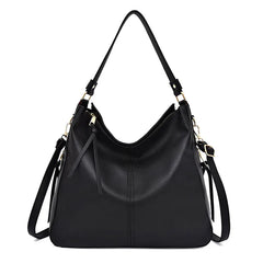 Oil Wax Leather Handbags Large Capacity Shoulder Bags Vintage Tote Women Bags