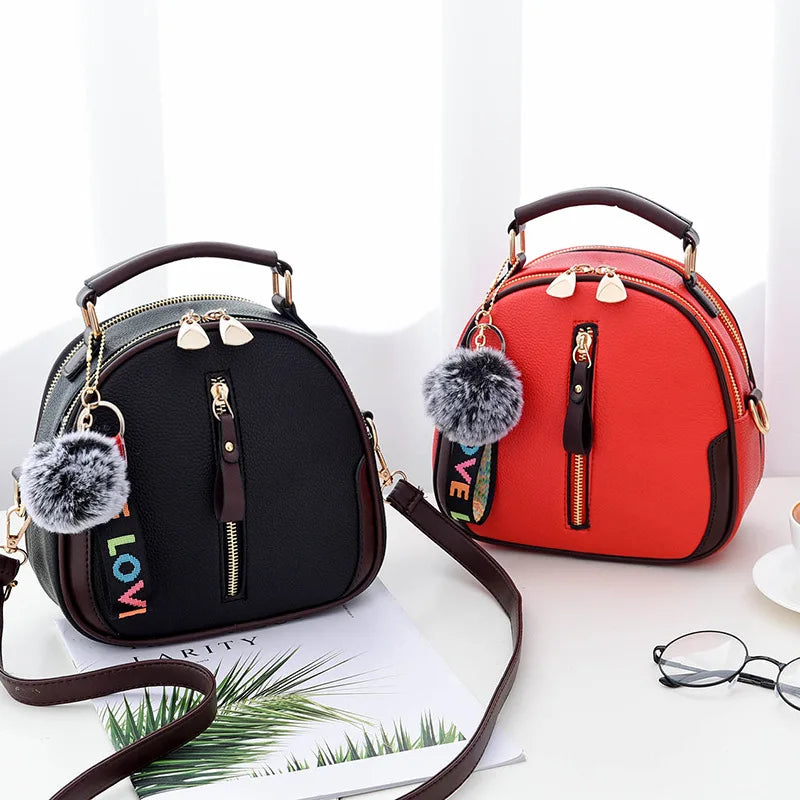 Women PU Leather Crossbody Bag Shoulder Messenger Bag