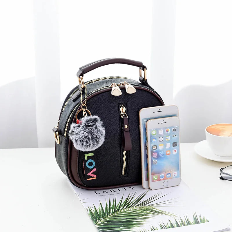 Women PU Leather Crossbody Bag Shoulder Messenger Bag