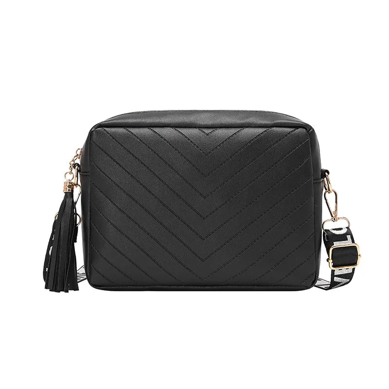 Women Bag Pu Square Female Embossed Shoulder Square Bag Crossbody Purse Bags