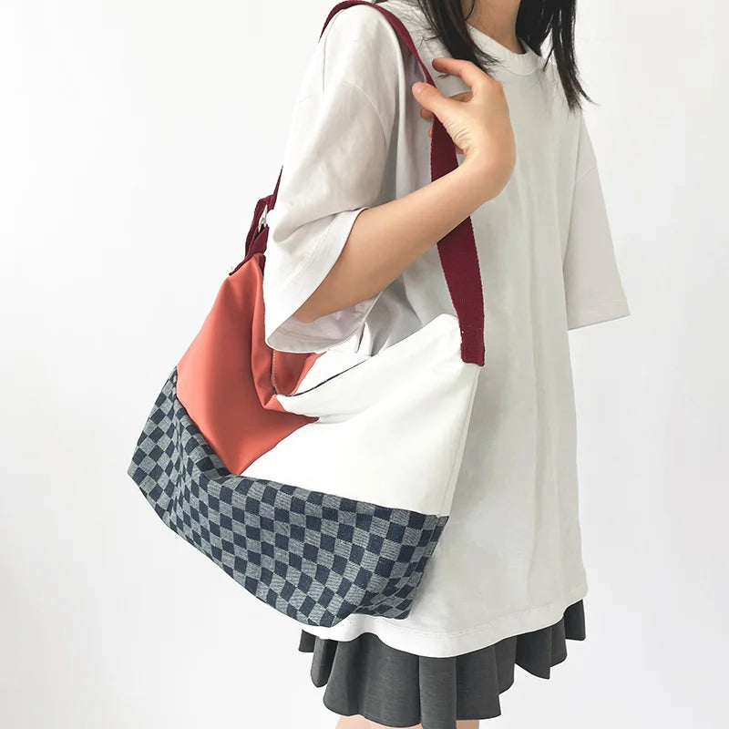 Women's Retro Large-capacity Tote Bag