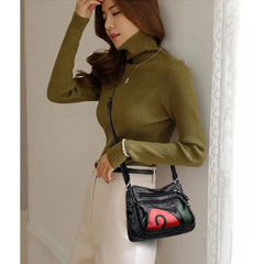 Retro Messenger Bag Womens PU Leather Hobo Vintage Shoulder Crossbody