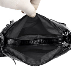 Retro Messenger Bag Womens PU Leather Hobo Vintage Shoulder Crossbody