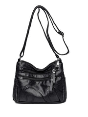 Retro Messenger Bag Womens PU Leather Hobo Vintage Shoulder Crossbody