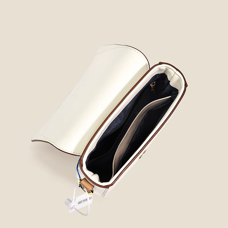 Women Retro Phone Bag PU Messenger Small Flap Shoulder Crossbody Pack