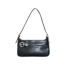 Retro Small Shoulder Bag Soft Leather Hand Purse Clutches Lady Bolsa