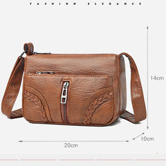 Vintage Shoulder Bag for Women Casual Crossbody Pack