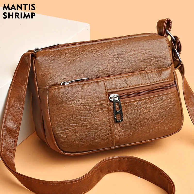 Vintage Shoulder Bag for Women Casual Crossbody Pack