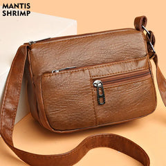 Vintage Shoulder Bag for Women Casual Crossbody Pack