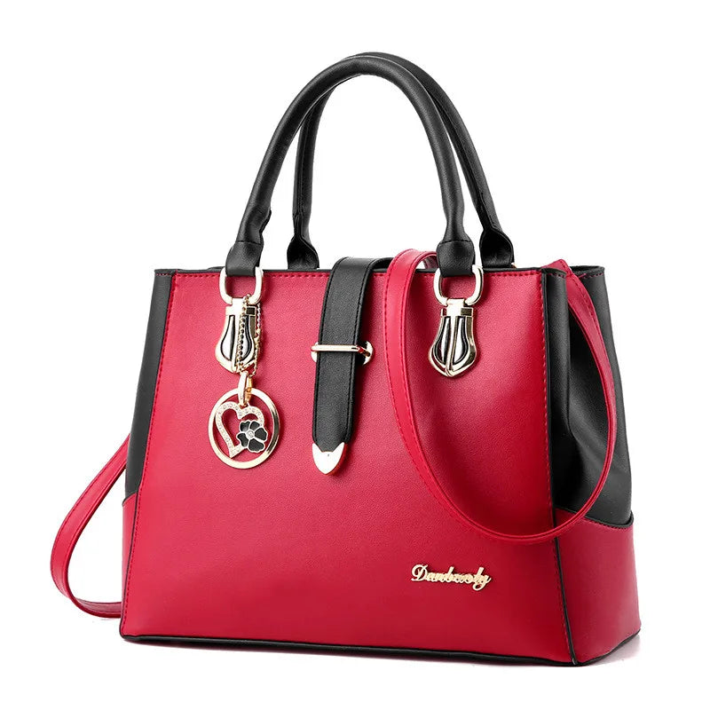 Vintage Shoulder Handbag Women Messenger Bag Top-Handle Purse Wallet