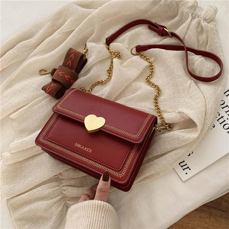 Women Bag Shoulder Messenger Bag Wild Women Bag Chain Bag Bag Lady Bag