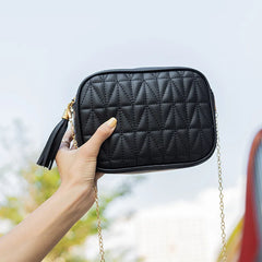 Embroidery Thread Crossbody Messenger Square Women Bag